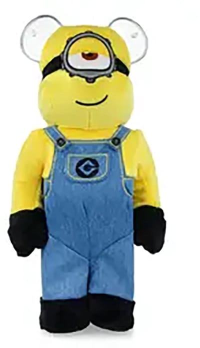 400% Bearbrick - Minions Stuart - (Costume Version)