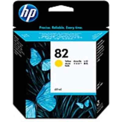 HP C4913A nr. 82 inktcartridge geel (origineel)