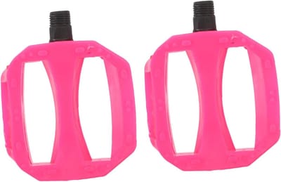 Kinderfietspedalen - Fietsaccessoires - Veilig Fietsen - Antislip Kunststof - 9x7x2cm - Roze