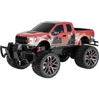 Carrera RC voertuig Auto - RC Auto Ford Raptor F-150 r/b - Rood - 2,4GHZ RC Model Kant en Klaar - 1:14 Bestuurbare Auto