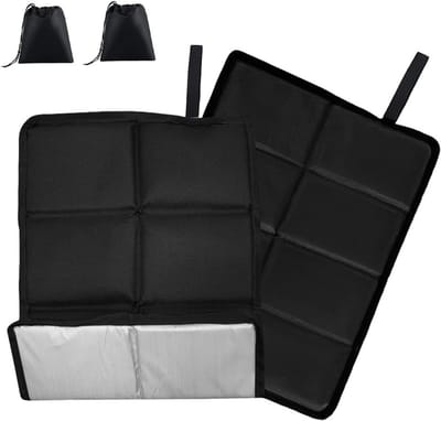 Set van 2 opvouwbare waterdichte zitkussens voor buiten, ideaal voor camping, picknick en tuinactiviteiten