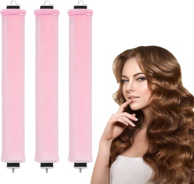 Overnight curlers voor hittevrije krullen, veilig en milieuvriendelijk, ideaal voor krullend haar en als cadeau