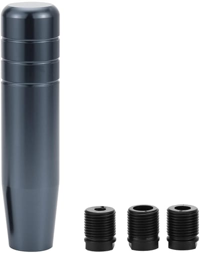 Dailygoods - Universele Versnellingspook 13cm met 3 Adapters voor Automatische en Handmatige Voertuigen