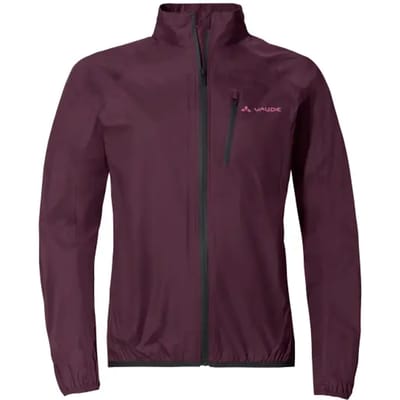 VAUDE Drop Jacket III, Hardshell jas, dames fiets-sportjassen, Waterdicht, Winddicht, Hardshell, Hoodless, Slim Fit