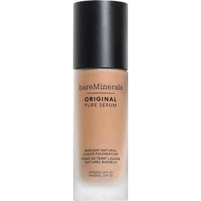 bareMinerals Foundation Pure Serum Radiant Natural Liquid Mineral SPF 20 Vloeibare foundation Dames 30 ml