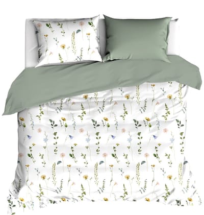 Linolux Dekbedovertrek Wild Florals Multi Lits-jumeaux