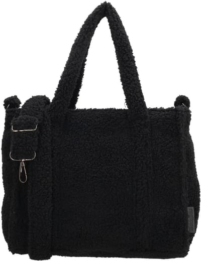 Beagles Lugo Handtas - Schoudertas - Crossbody - Schouderband - Teddy - Zwart