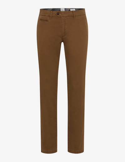 Brax Heren Chino  Style EVEREST CAPPUCINO, bruin, maat 44