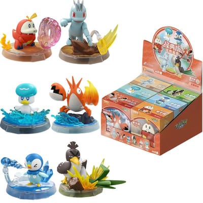 BLOKEES Originele POKEMON Ceruledge Charizard Snorlax Scyther Lucario Greninja Meowscarada Bouwstenen Actiefiguur Speelgoed Cadeau