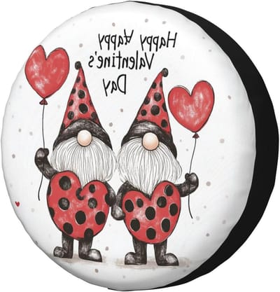 Bandenhoes - Reservewielhoes - Auto Beschermen - Waterdicht Polyester - 355 cm - Met Print