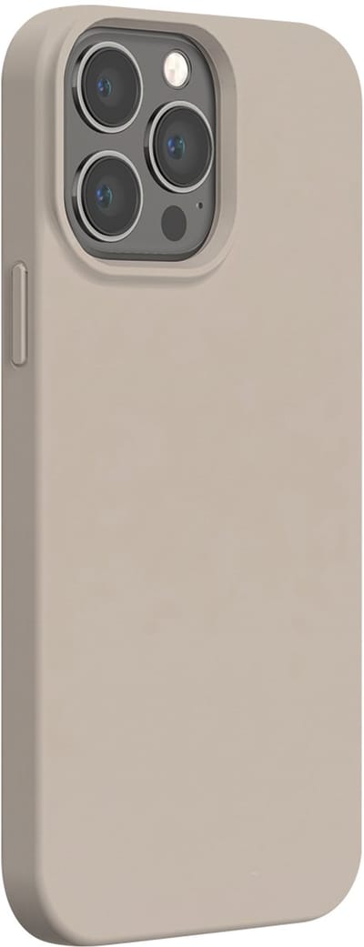 Bigben Connected, Hoesje geschikt voor iPhone 13 Pro Max - Hardcase Elegant Siliconen Soft Touch, Wit