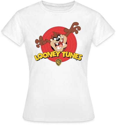 Looney Tunes Tasmanian Devil T-Shirt Dames