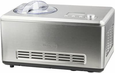 IJs machine - Sorbet Maker - Zelf IJs Maken - Snelle Bereiding - 2 Liter - Zilver