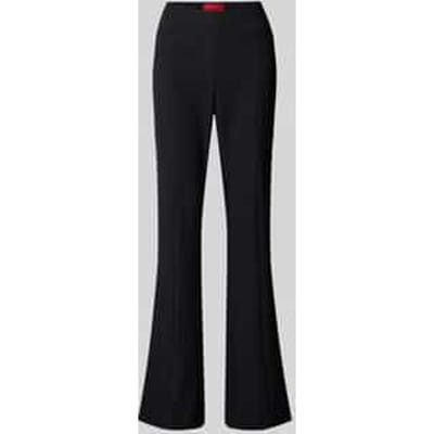 Regular fit bell bottom en naadritssluiting, model 'HALARAN'