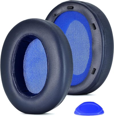 Vervangende oorkussens voor WH-XB910N en WH-XB910 hoofdtelefoons, zachte leren oorkussens voor comfort en geluidsisolatie