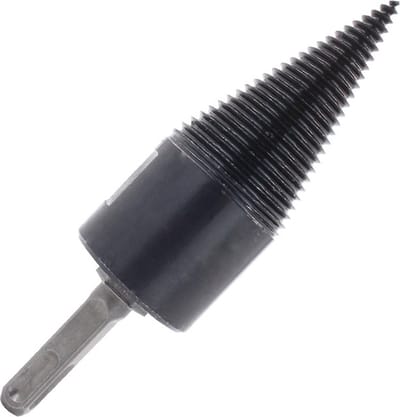 Houtsplitter - 42mm - Houtsplijter - Houtklover - Houtkliever - Splijtboor - Houtkloofboor - Houtklover voor aanmaakhout - ronde handgreep