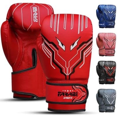 Bokshandschoenen voor Kinderen 6-oz - Kickbokshandschoenen voor MMA, Muay Thai en Training 5-10 Jaar