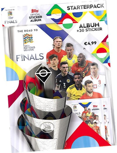 TOPPS UEFA NATIONS LEAGUE ALBUM NL 2022