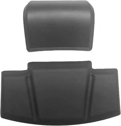 Motor Rugleuning - Passagierssteun - Comfortabel Rijden - Verstelbaar Ontwerp - 9.61 x 4.92 inch - Zwart