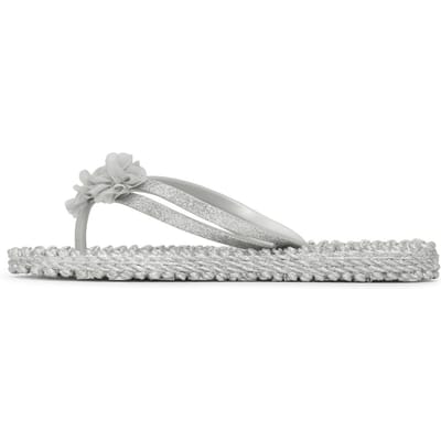 Ilse Jacobsen Cheerful18f Silver Size: 38 | Slippers & Flip Flops Outlet | Dames | Zilver