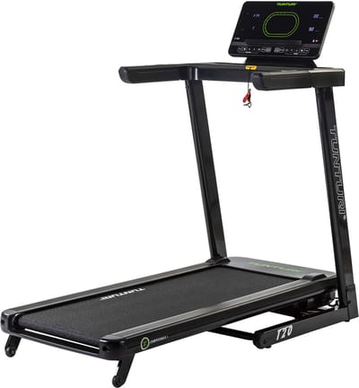Tunturi Signature T20 Loopband Inklapbaar - Hardloopband Met Bluetooth - 44 trainingsprogramma's - 12 Hellingopties - 1 - 16,0 km/u