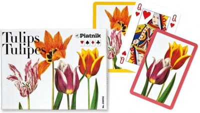 Piatnik Tulpen Speelkaarten - Dubbeldekker