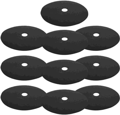 Boomvlies Mulch - Plantenbescherming - Onkruid Weren - Ademend Materiaal - 10 Stuks - Zwart