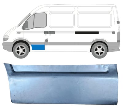 Reparatiepaneel voor deur voor Renault Master 1998-2010 / Links