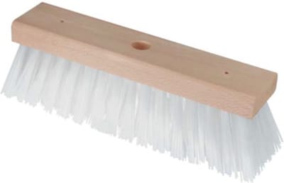 Excellent Bezem Premium Water Perlon - 35 cm – Bezem borstel voor buiten – Losse bezemborstel exclusief steel – Witte kunststof vezels