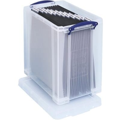 Really Useful Box opbergdoos 25 liter | transparant