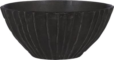 Casa Vivante Calabria Schaal - Ø21 cm - Grijs