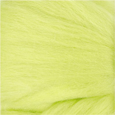 Merino Wol, dikte 21 my, lime groen, 100 gr/ 1 doos