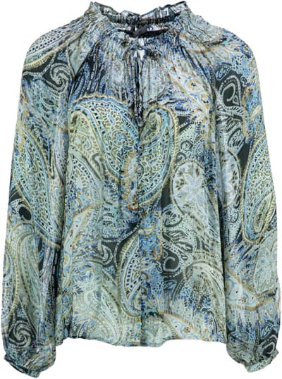 Princess goes Hollywood - paisley blouse - maat 36