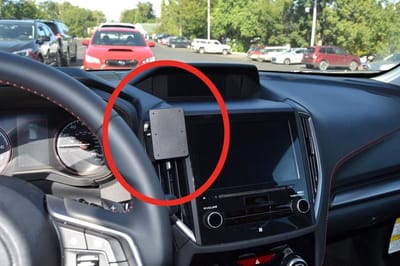 Brodit ProClip houder geschikt voor Subaru Forester2019-2024 Center mount