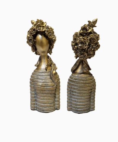 Gilde Handwerk - Figurine - Woman - Rose