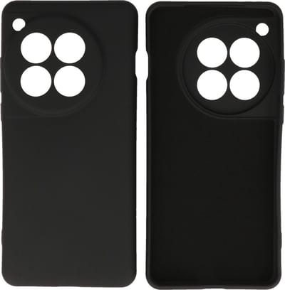 Hoesje Geschikt voor de OnePlus 12 - Fashion Backcover Hoesje - Colorful Telefoonhoesje - Zwart