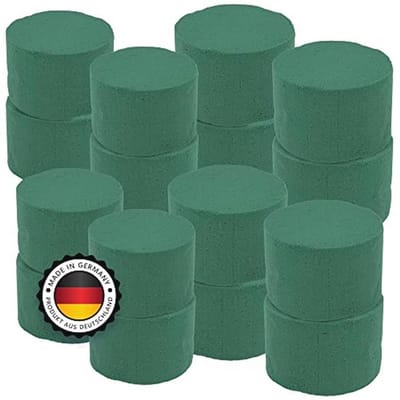 Steekschuim cilinder - nat steekschuim voor bloemstukken - veelzijdige decoratie voor feesten, bruiloften en handwerk