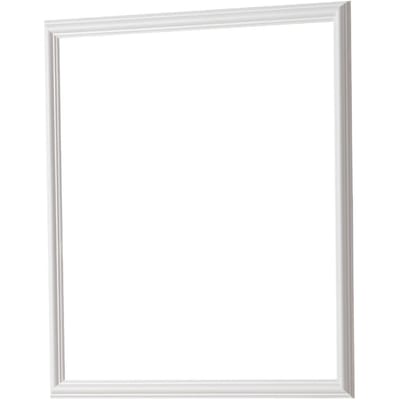 Moulures Murales Lot de 12, Panneaux de Lambris 51 x 51 cm Kit, Polystyrène Léger Peignable, Facile à Installer, Moulure Accent Murale Imperméable pour Intérieur