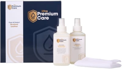 Ultra Premium Care Set voor Suède & Nubuck Leer Meubels - Kleurloos