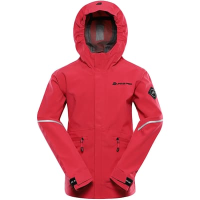 Alpine Pro Zarro Jas Rood 152-158 cm Jongens,Meisjes