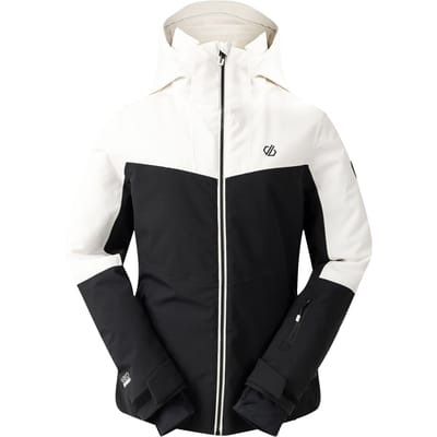 Dare 2B Dames/Dames Iced Waterdichte Ski jas (Reiger Wit/Zwart)