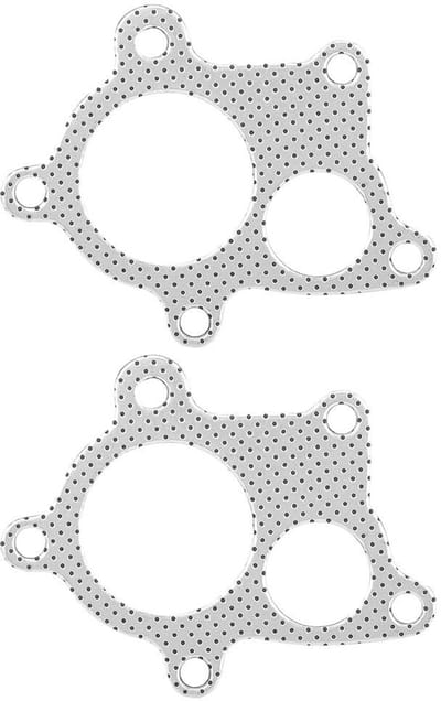 Dailygoods- Turbo Downpipe - Uitlaatpakking - 2 Stuks - Aluminium - Geschikt voor T3/T4/T04E - Hoge kwaliteit - Standaard afmetingen