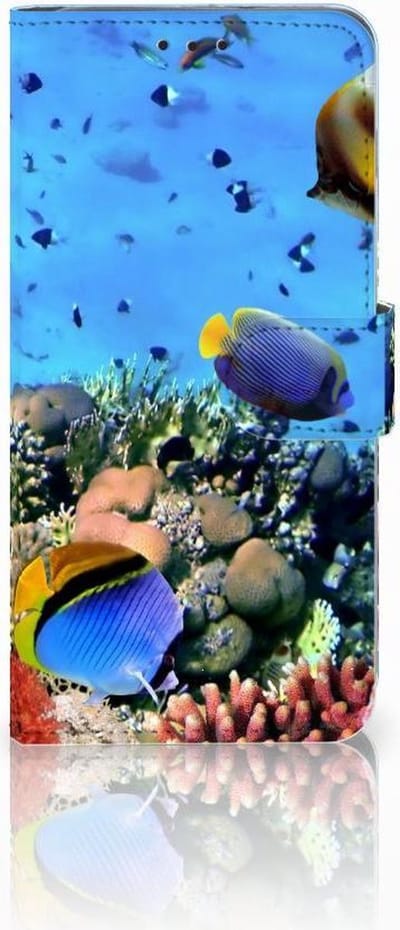Samsung Galaxy S10 Plus Telefoonhoesje met Pasjes Vissen