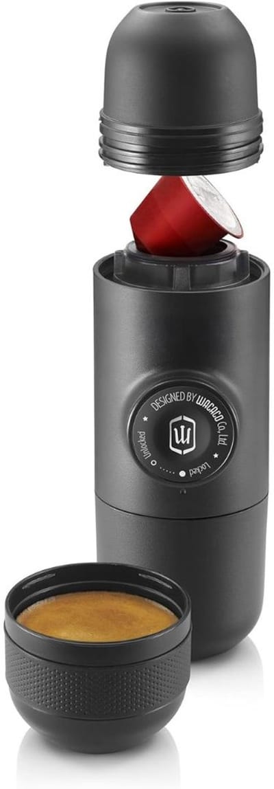 DailySupplies® Draagbare Koffiemachine - Koffiezetapparaat Auto - Compact - Zwart