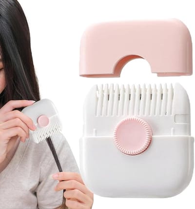 Split End Trimmer - Split End Remover - 2-In-1 Tondeuse - Tondeuse - Hair Clipper - Haartrimmer - Haarverwijderaar - Haarstyling-Apparaten - Voor Hoofdhaar - Voor Mannen En Vrouwen - Mini - Draagbare - Roze