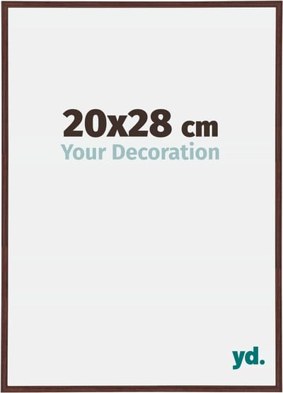Your Decoration - Fotolijst 20x28 cm - Kunststof - Bruin - Annecy