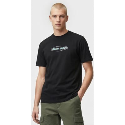Daily Paper Holt Tee Black Size: M | T-Shirts Outlet | Unisex | Zwart