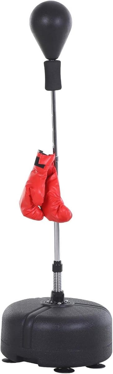 Verstelbare Boksbalset voor Bokstraining met Handschoenen - Ideaal voor Thuis