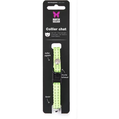 Kattenhalsband nylon Martin Sellier Safety