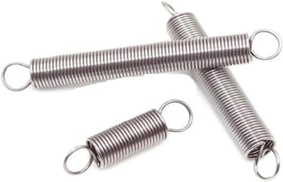 Verlengveer Set - Trekveren - Reparatie Projecten - Roestvrij Staal - 50 mm - Metaal